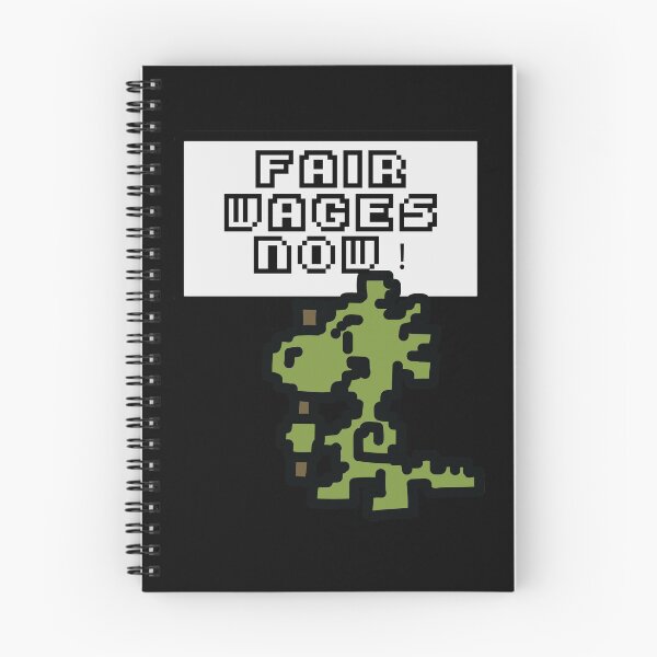 Item preview, Fair Wages Now Dinosaur Labor Union designed and sold by Moonpie90.