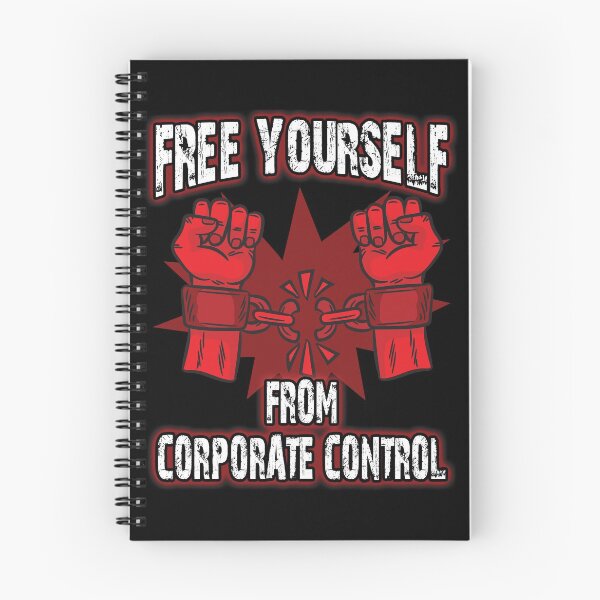 Item preview, Free Yourself From Corporate Control designed and sold by Moonpie90.