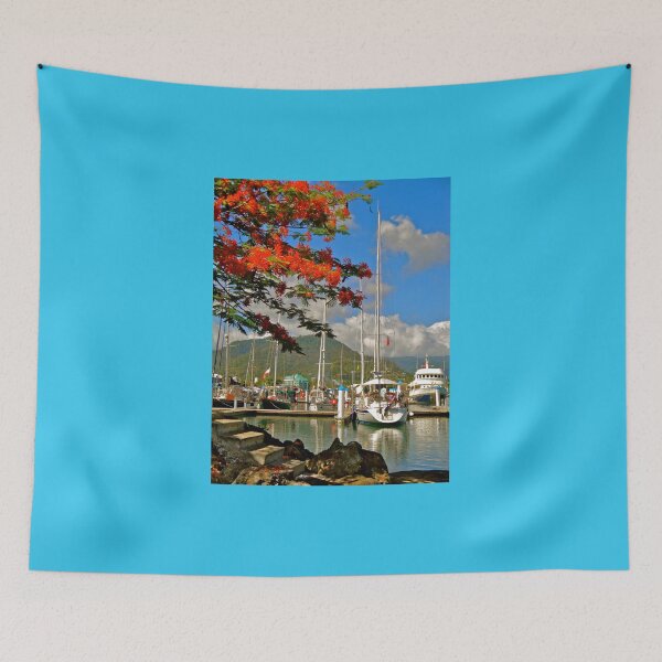Item preview, Boats Docked in Apia, Samoa designed and sold by Anthony Macaluso.