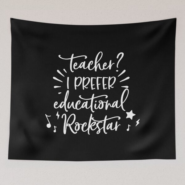 Item preview, Teacher I Prefer Educational Rockstar designed and sold by TopDawgDesigns.