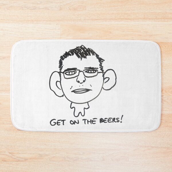 Item preview, Dan Andrews Cartoon - Get On The Beers designed and sold by dadthebubblegut.