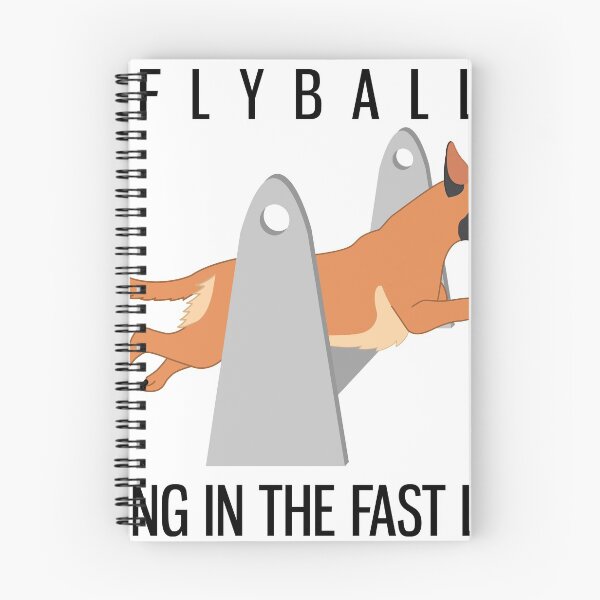 Item preview, Living In The Fast Lane - Flyball (white) designed and sold by TheMalPals.