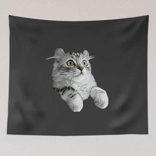 Item preview, American Curl Cat designed and sold by ElegantCat.