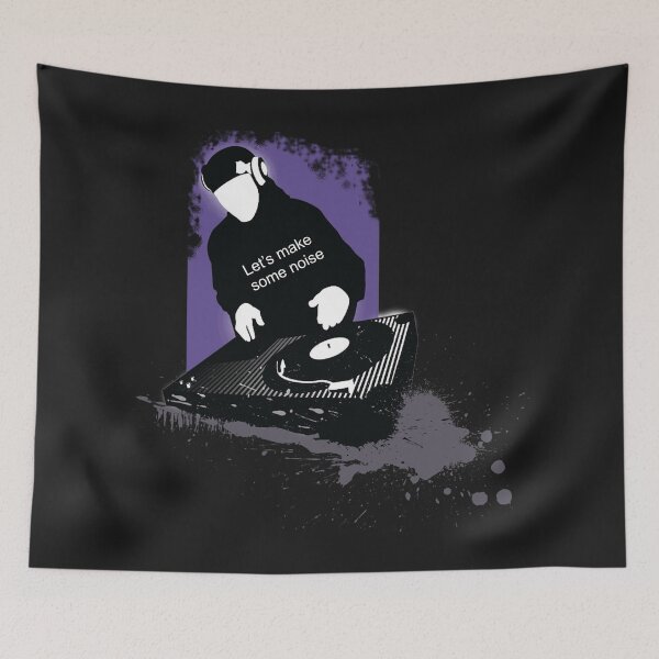 Item preview, Puprle DJ Let's Make Some Noise designed and sold by lmcvinco.