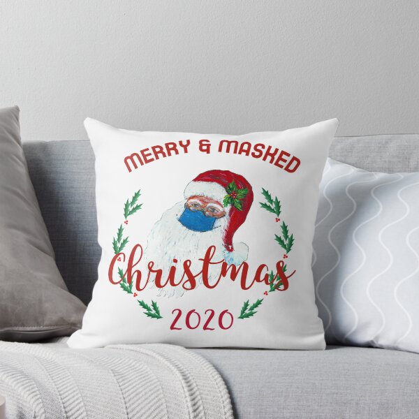 Item preview, Coronavirus Christmas 2020 Santa Claus in a Face Mask Mask designed and sold by Roy & Tiffany.