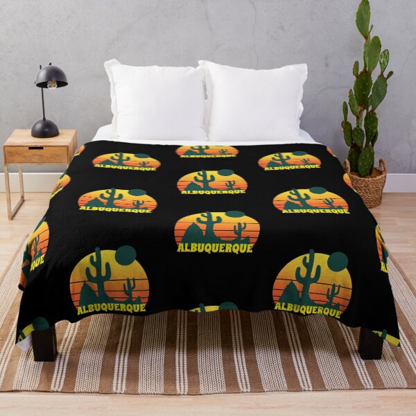 Item preview, Albuquerque Retro Cactus Sunset design designed and sold by LadySaltwater.