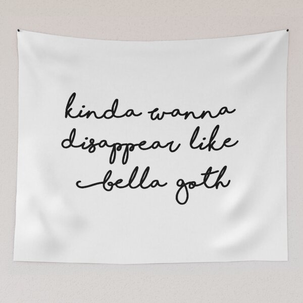 Item preview, bella goth sims kinda wanna disappear like bella goth designed and sold by lettersbysid.