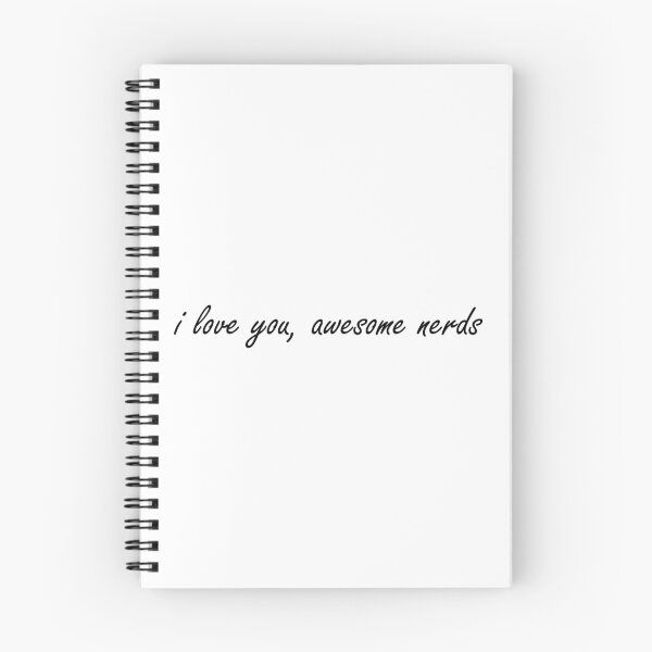 Item preview, I Love You Awesome Nerds - Pitch Perfect designed and sold by PJInPrint.