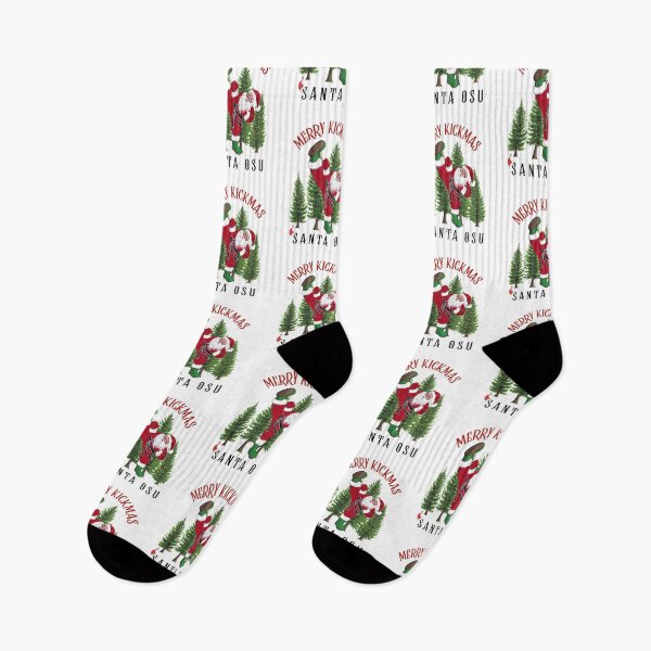 Item preview, Merry Kickmas Santa Osu designed and sold by Roy & Tiffany.