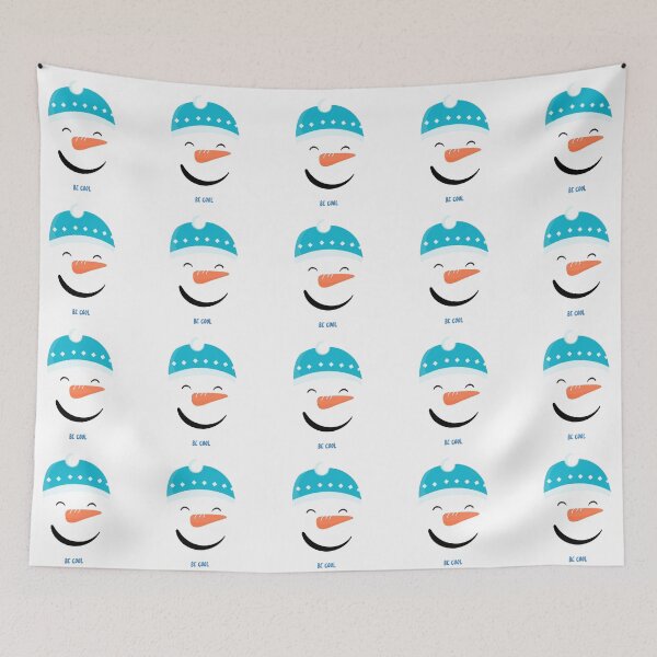 Item preview, Happy Snowman, Be Cool designed and sold by ittybittyowl.