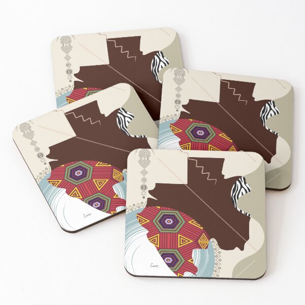 Item preview, Gabon Stylized designed and sold by lanrestudio.