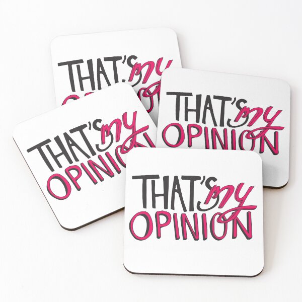 Item preview, that's my opinion designed and sold by youssefattigui.