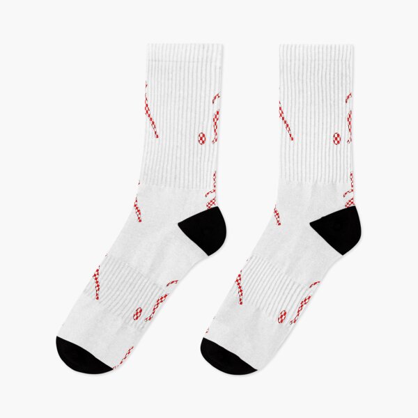 Item preview, Football Player in Croatian Pattern white designed and sold by oxoxoxo.