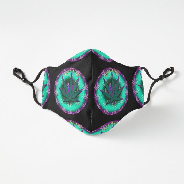 Marijuana Leaf Fitted 3-Layer