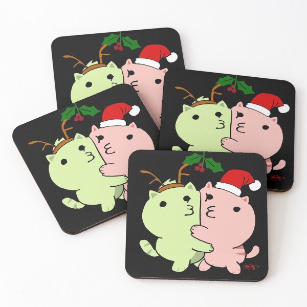 Item preview, Mistletoe Kittens designed and sold by kinneyboy.