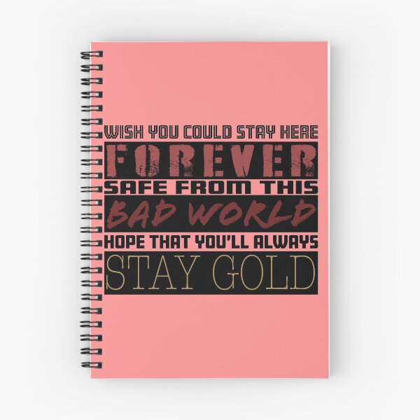 Item preview, Stay Gold designed and sold by thelonely-poet.