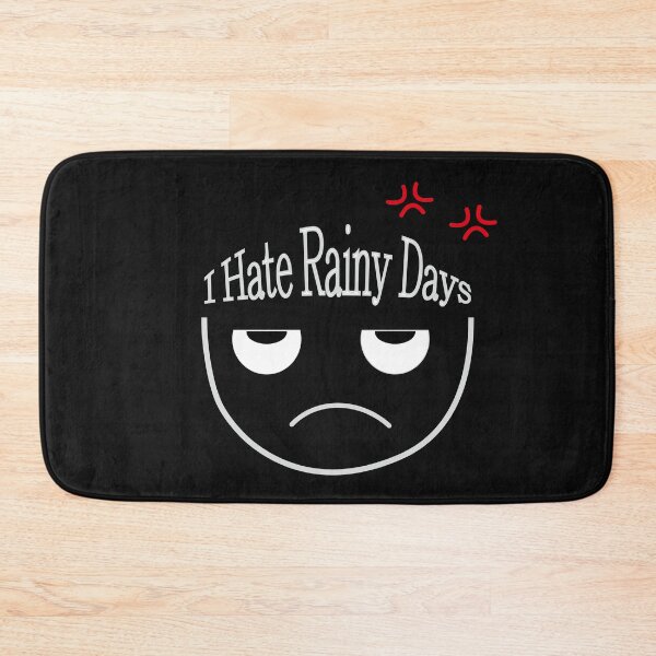 Item preview,  I Hate Rainy Days (white) designed and sold by jessie848v.