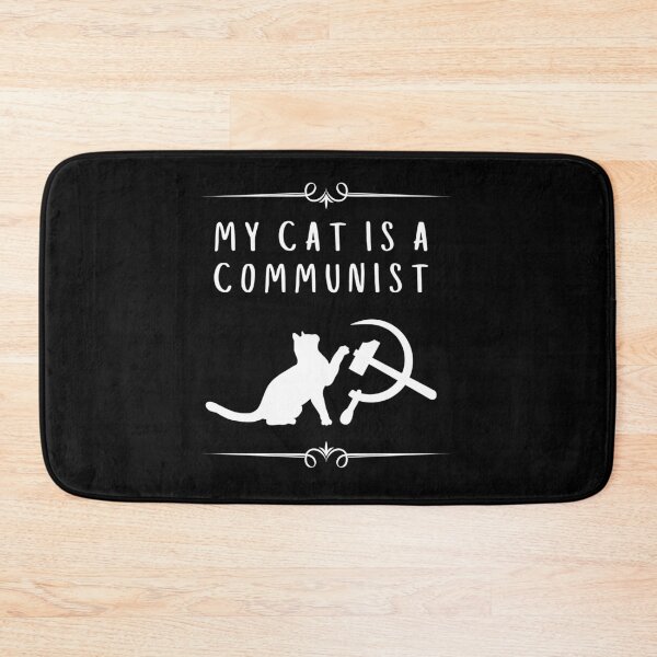Item preview, My cat is a communist designed and sold by megahamdesigns.