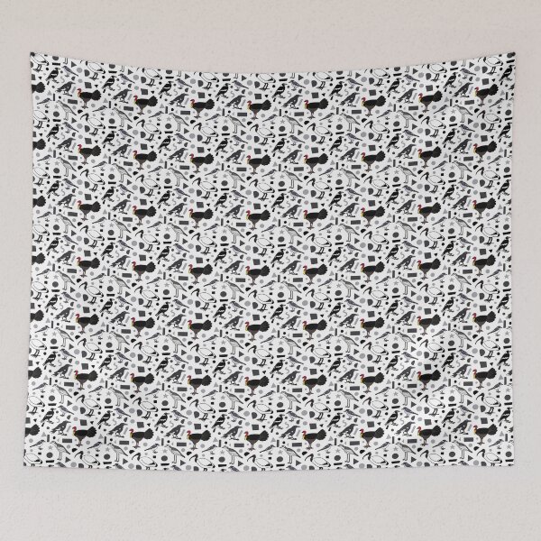 Item preview, Monochrome Birds of Brisbane, smaller designed and sold by JesseIrwinArt.