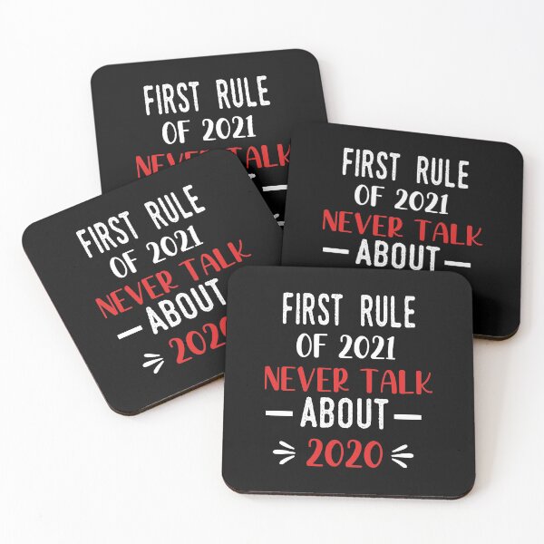 Item preview, First Rule of 2021 Never Talk About 2020 - Funny 2021 Gift Quote  - 2021 New Year Toddler Gift designed and sold by Run to Creations.