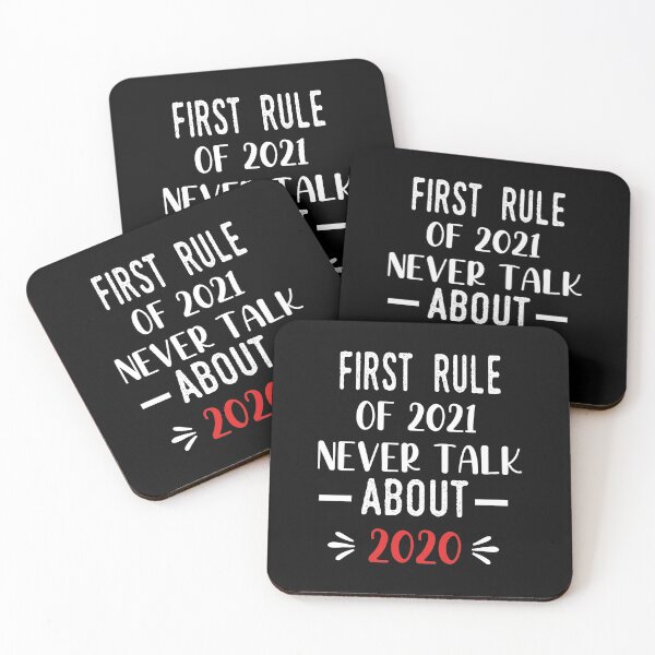 Item preview, First Rule of 2021 Never Talk About 2020 - Funny 2021 Gift Quote  - 2021 New Year Toddler Gift designed and sold by Run to Creations.