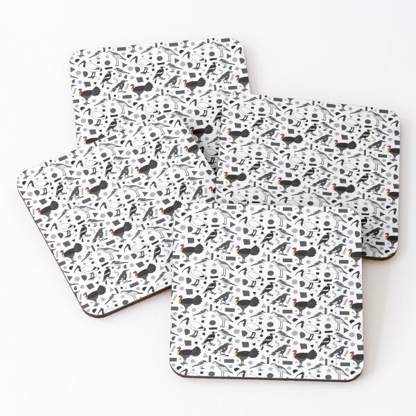 Item preview, Monochrome Birds of Brisbane, smaller designed and sold by JesseIrwinArt.