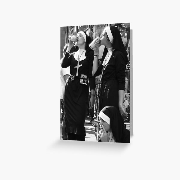 Item preview, Nuns Drinking designed and sold by cehunt98.