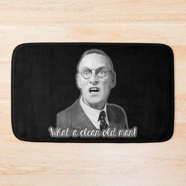 Item preview, What a clean old man! designed and sold by Cuttintees.