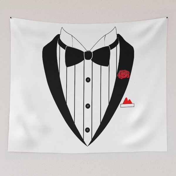 Item preview, tuxedo costume tee, Tuxedo cool design designed and sold by MoSaid.