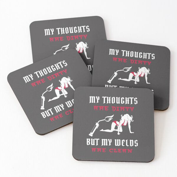 Item preview, Shirts for Dad - 'My Thoughts are Dirty but... - (White) designed and sold by Millenial Designs.