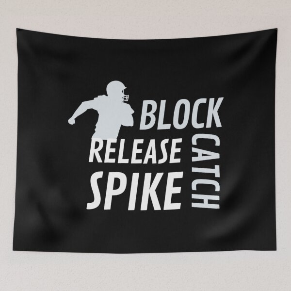 Item preview, block release catch spike Quote designed and sold by RussellRoss.