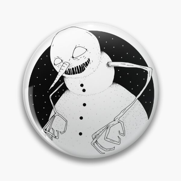 Item preview, Evil Snowman, Frozen to the Bones - Winter Snow designed and sold by ittybittyowl.