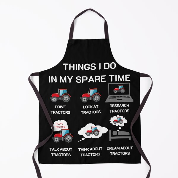 Item preview, THINGS I DO IN MY SPARE TIME TRACTOR Gift for dad funny farmer gift for farming lover designed and sold by ZakDzGeek.