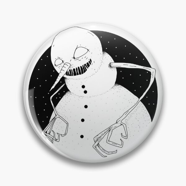 Item preview, Evil Snowman, I Hate Snow - Winter Blues designed and sold by ittybittyowl.