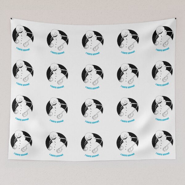 Item preview, Evil Snowman, I Hate Snow - Winter Blues designed and sold by ittybittyowl.