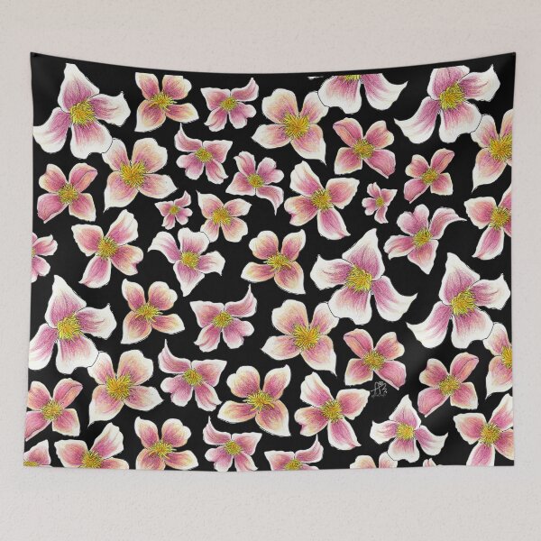 Item preview, Clematis pattern designed and sold by AprilOnMay.