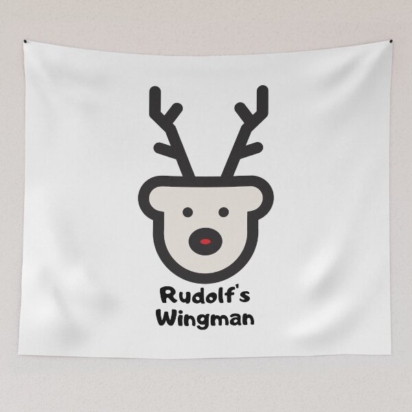 Item preview, Rudolf's Wingman designed and sold by LifeAsGeneration Z.