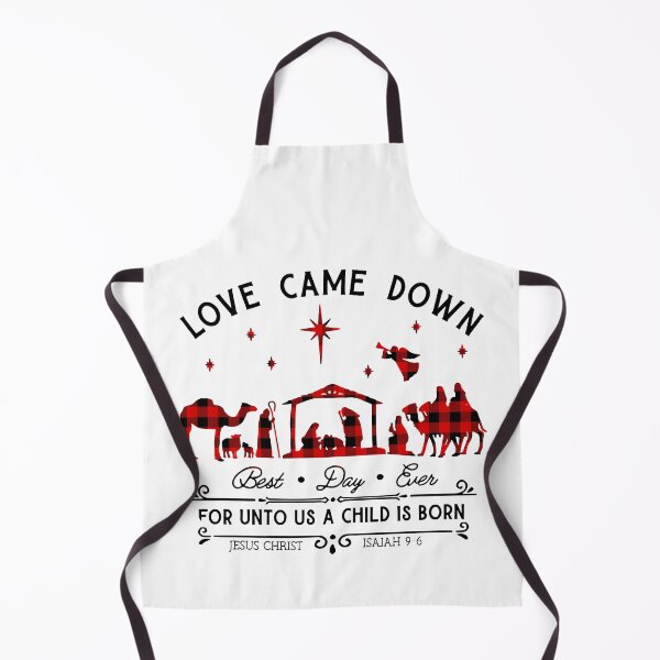Item preview, Love Came Down Best day ever For unto us a child is born designed and sold by KathysRyan.