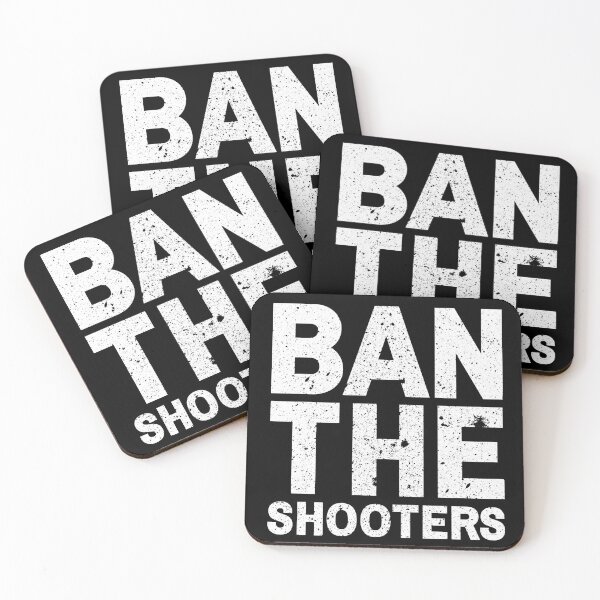 Item preview, Ban The Shooters Distressed designed and sold by SAVWIS.