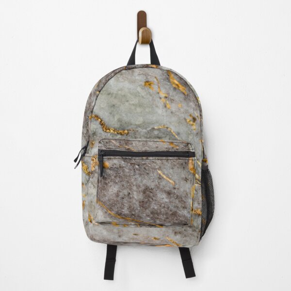 Item preview, Textured Marble with Light Gray and Gold designed and sold by KA DESIGNS.