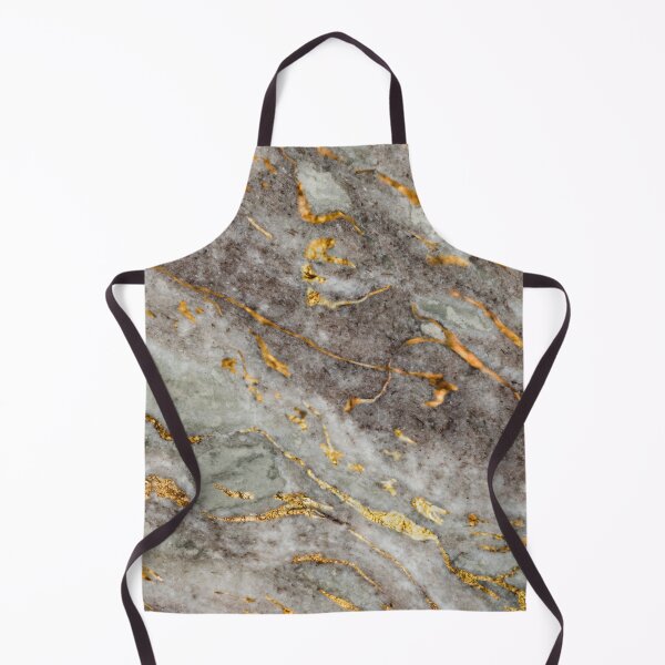 Item preview, Textured Marble with Light Gray and Gold designed and sold by KA DESIGNS.