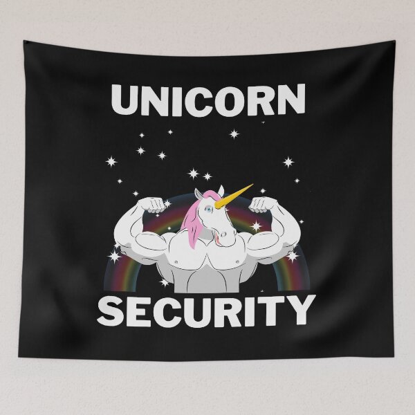 Item preview, Unicorn Security designed and sold by healthybrains.