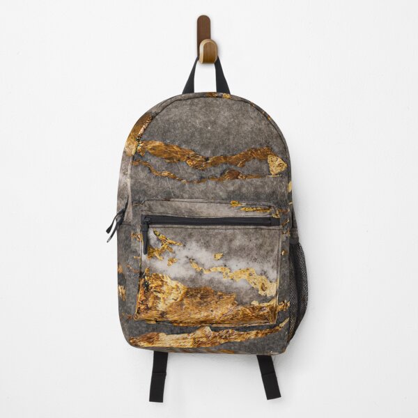 Item preview, Gray and Gold Textured Marble designed and sold by KA DESIGNS.