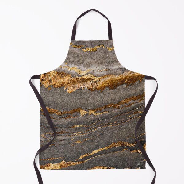 Item preview, Gray and Gold Textured Marble designed and sold by KA DESIGNS.