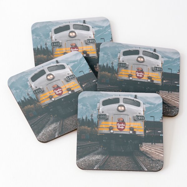 Item preview, Canadian Pacific Train in Banff, Alberta, Canada designed and sold by JonesyDave.