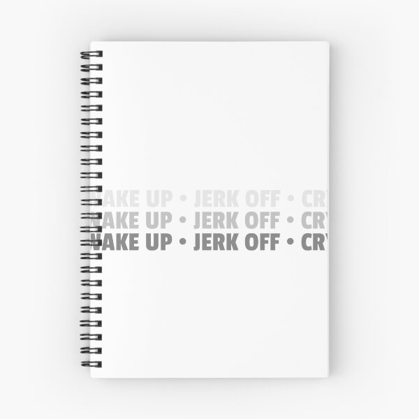 Item preview, Wake Up Jerk Off Cry Design designed and sold by noirty.