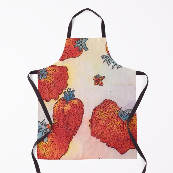 Item preview, Unusual Strawberries Watercolor designed and sold by Rachel Patterson.
