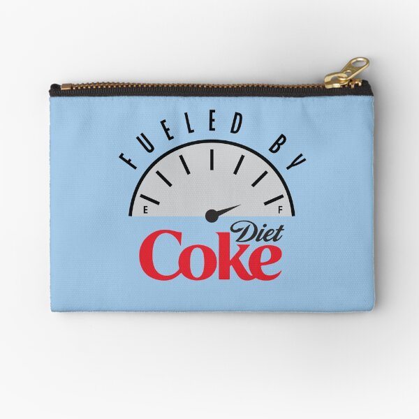 Fueled by Diet Coke Zipper Pouch