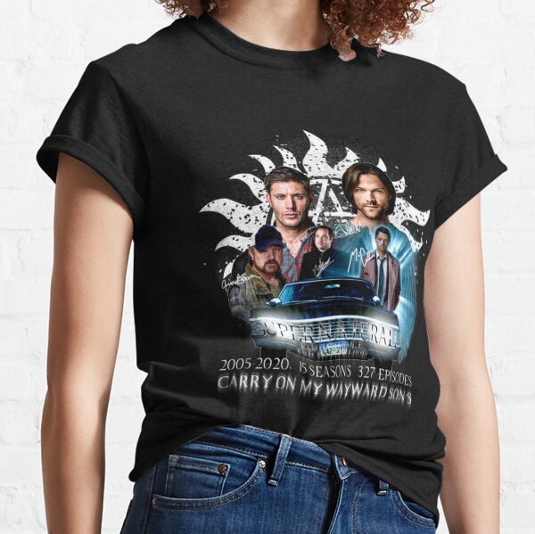 Limited Edition Supernatural Family Don Limited Edition Supernatural Family don't end with Blood 4 W Signed W2 Classic T-Shirt