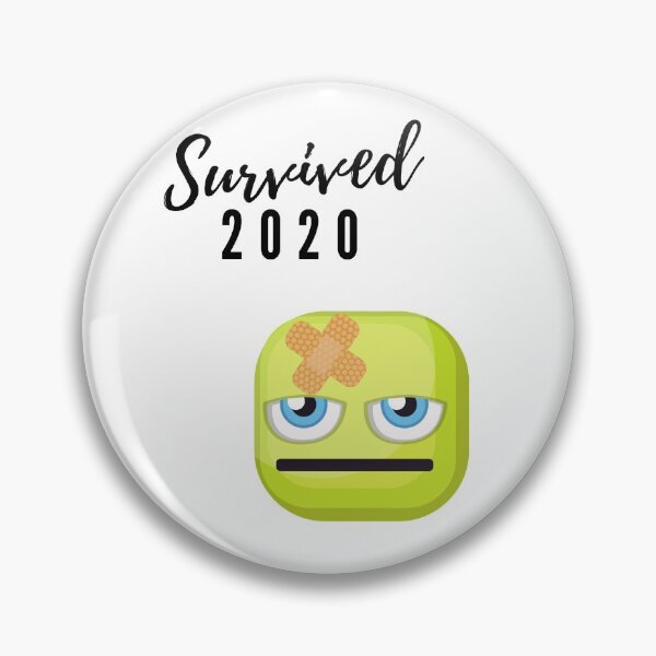 Item preview, Damaged Robot Survived 2020 designed and sold by StormyMuse.